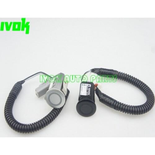 Parking Distance Control Sensor PDC For Toyota Estima Hybrid Previa Tarago 03-06 Silver Black 89341-28390 8934128390
