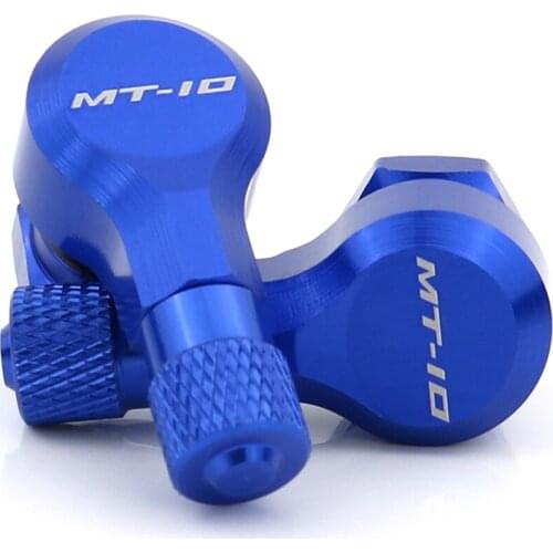 For YAMAHA MT-10 Motorcycle CNC Wheel Tubeless Tire Valve Stems 11.3mm 90 Degree MT10 Valves