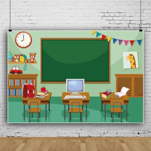 Back To School Season Background Portrait Photography Welcome Party Photozone Decors Backdrops Studio Accessories