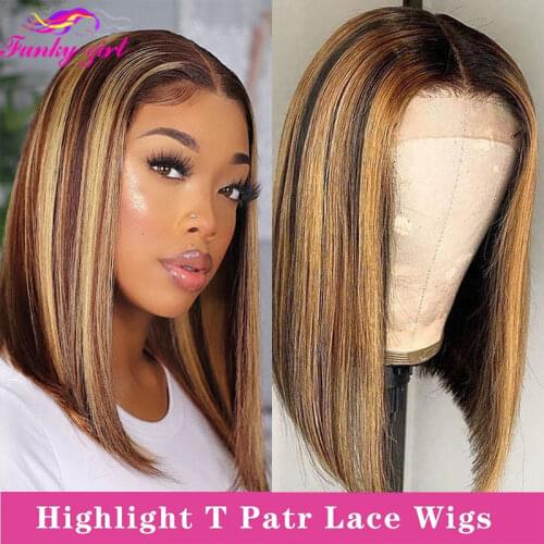 Funky Girl Part Lace Wigs