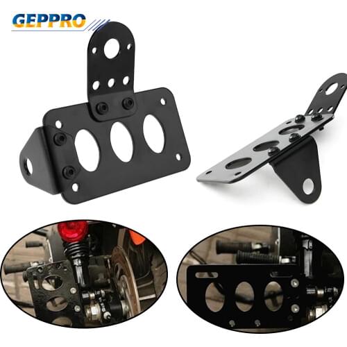 Geppro Motorcycle License Plate Mounts