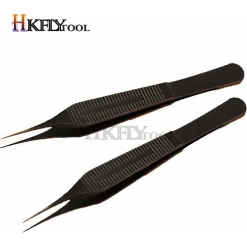 Edison scorpion double eyelid surgery tool plastic tweezers fine stainless steel instrument straight hook Tool Parts
