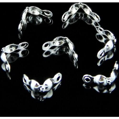 Lots 100/300Pcs Metal Connector Clasp For Ball Chain Jewelry Making DIY Handmade Wire End Crimp Beads Finding 7x4mm Wholesale