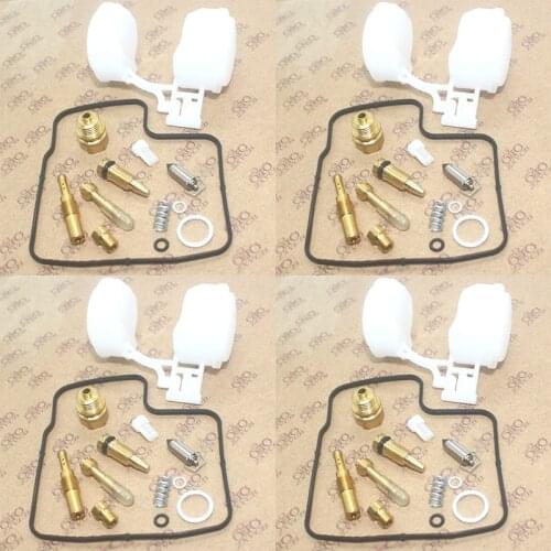 Motorcycle carburetor repair kit float 4 set for CBR 1000 CBR1000 F CBR1000F 1987-1991 fuel system
