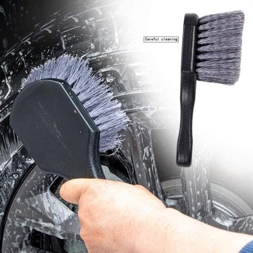 Car Detailing Brush Kit Plastic Handle Automobile for Detail Clean Brush Set
