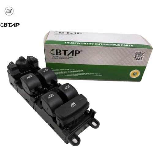 BTAP Power Control Window Switch LRH Right Front For LANDROVER DISCOVER 2 RANGE ROVER FREELANDER 4 AH22-14540-AC AH2214540AC