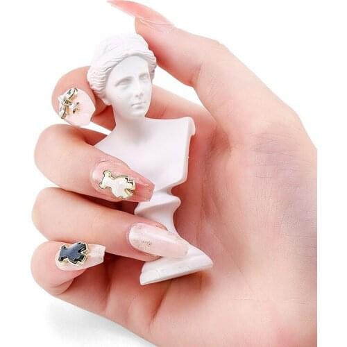 5Pcs Nail Art Metal Bear Charms 4Colors 3D Nail Charms Luxury Nail Jewelry Strass For Nail Art Decoration Manicure Pendant