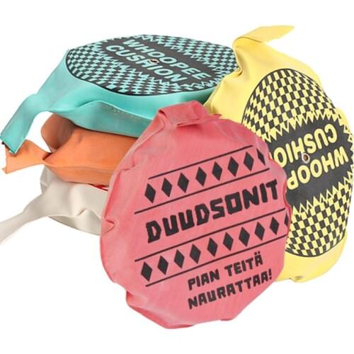 Gags Jokes Funny Whoopee Break Wind Cushion Jokes Gags Pranks Maker Trick Seat Cushion Pad Toy Fart Sound Pad Random Color 20cm