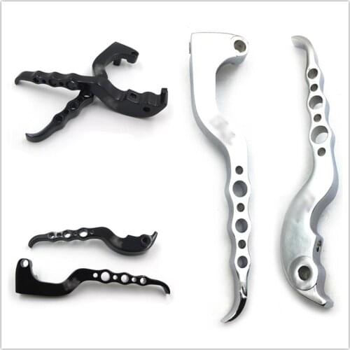 Aftermarket free shipping motorcycle parts chromed Hand Brake Clutch Levers Billet Aluminum For 2004-2008 Yamaha YZF R1 BLACK