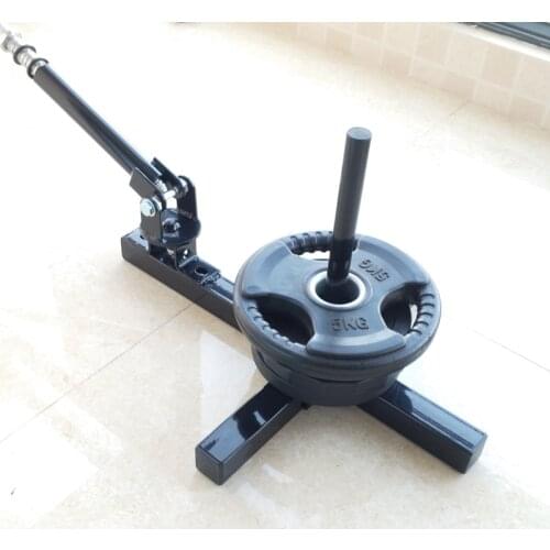 Gym Barbell Plate Rack With T-Bar Row Platform For 25mm/50mm Rod Heavy Duty Landmines Attachment Dumbbells Barbell Holder