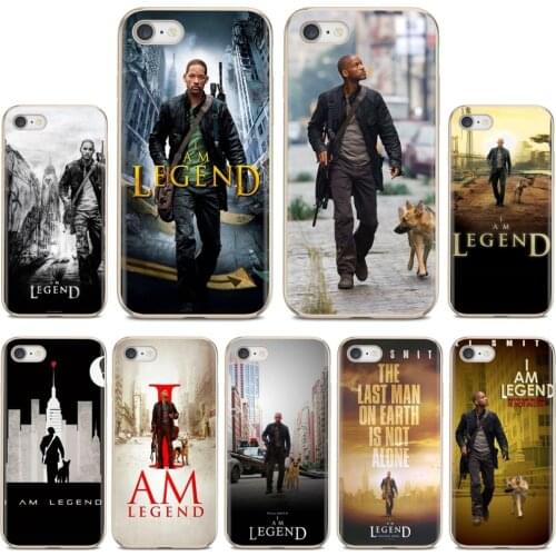 I Am Legend Will Smith Movie Poster Silicone Case For Huawei Y6 Y5 2019 For Xiaomi Redmi Note 4 5 6 7 8 Pro Mi A1 A2 A3 6X 5X 7A