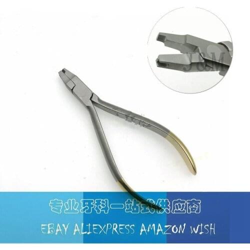 Dental orthodontic pliers orthodontic material tools stainless steel for free hook clamp