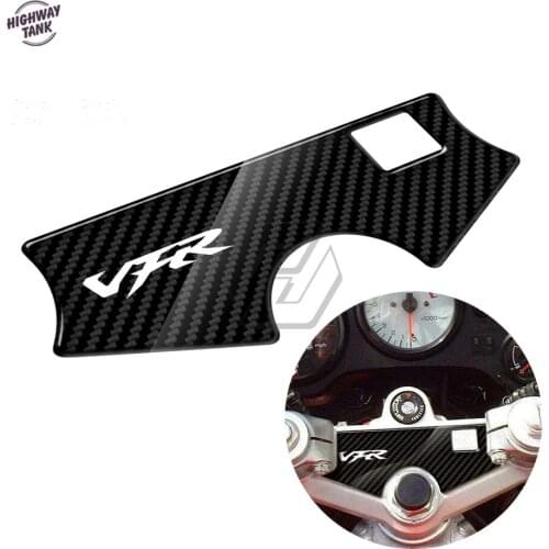 3D Carbon-look Upper Triple Yoke Defender Case for Honda VFR 750 2011-2014