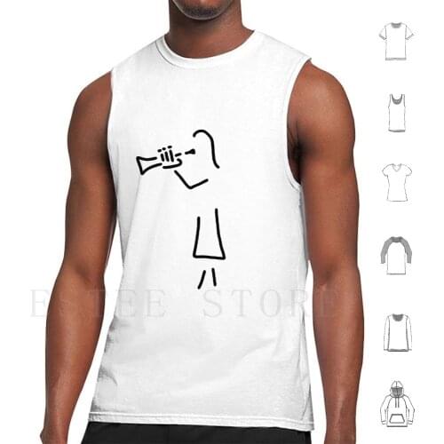 Trumpet Tank Tops Vest Sleeveless Trumpet Mouthpiece Valves Music Musician Musical Instrument Wynton Marsalis Jazz