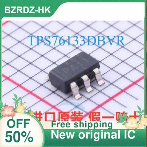 2-10PCS/lot TPS76133DBVR TPS76133 : PAII SOT23-5 New original IC