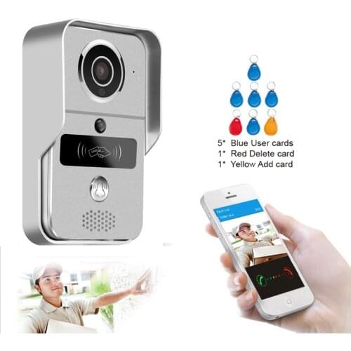 KONX KW02C 1080P H.264 Smart WiFi Video Door Phone Intercom Doorbell Wireless Unlock IR CUT Night Vision Motion Decetion Alarm