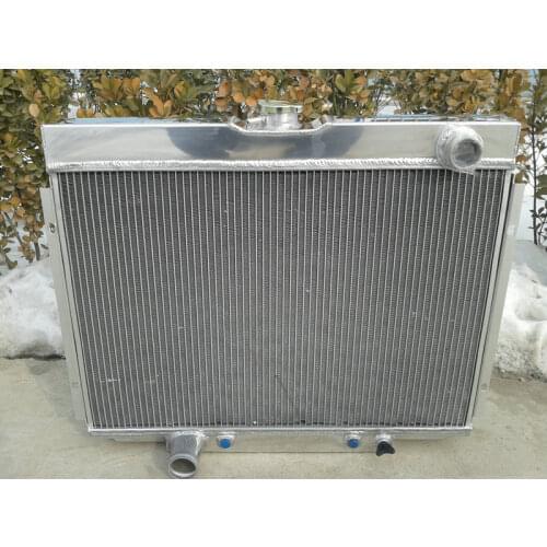 Aluminum Radiator 1967-1970 For Ford Mustang / Mercury 68 69 Cougar/XR7/Torino New 1968-1969 67 68 69 70 High Performance