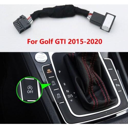 For Golf GTI 2015 2016 2017 2018 2019 2020 Car Automatic Stop Start Off Closer Device Control Sensor Plug Cable