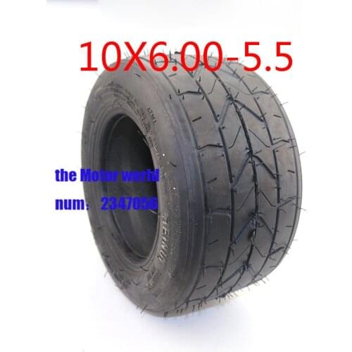NEW rubber Widened tire 10x6.00-5.5 motorcycle tubeless tire four wheel tire vacuum Road tire