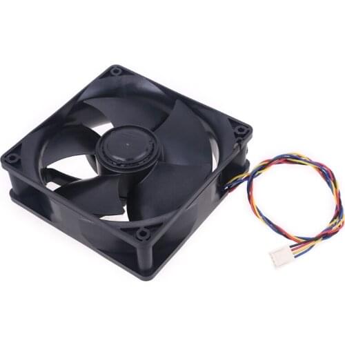 2021 New W12E12BS11B5-57 For Nidec 12038 DC12V 1.65A PWM Cooling Fan 12cm 6000RPM BTC