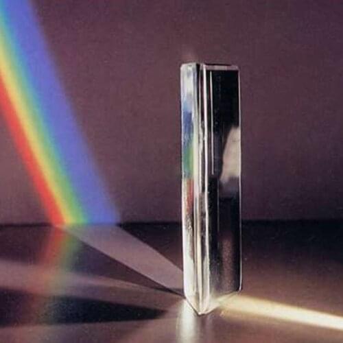 K9 Optical Glass Triangular Prism Optical Spectrum Glass For Photography Physics Teaching Experiment