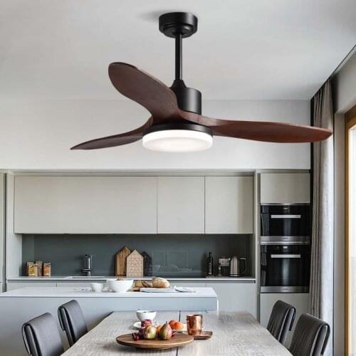 52inch led ceiling fan with lamp roof lighting fan modern bedroom living room kitchen decorate ceiling fans with remote control