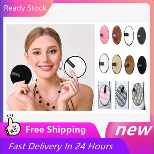 Makeup Remover Pads Reusable Facial Washable Rounds Cotton Wipes Make Up Removal Sponge Cotton Cleaning Pads Skin Care Tool