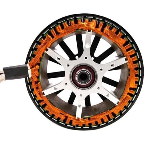 Sensored Big Thrust / Torque 238100 50 kw Motor for Paratrike