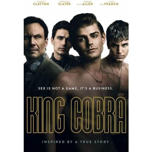 Movie King Cobra Art print Silk poster Home Wall Decor