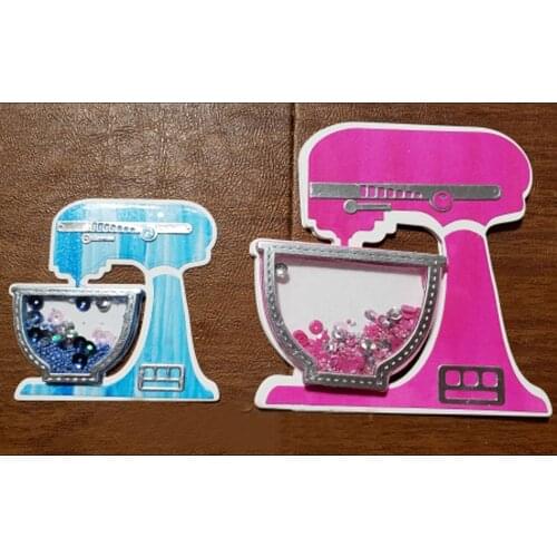 Mixer Shaker Metal Cutting Dies Stencils for DIY Scrapbooking Decorative Embossing DIY Paper Cards