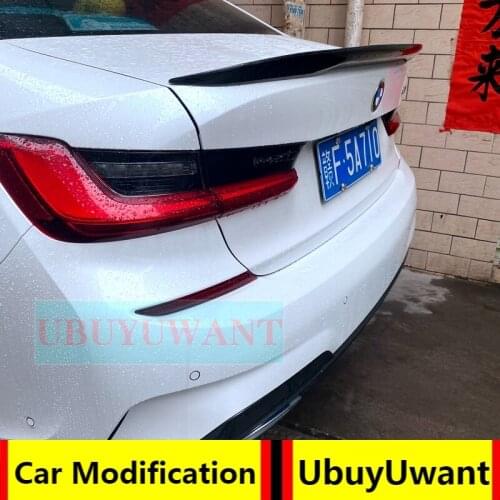 UBUYUWANT P Style Carbon Fiber Rear Trunk Spoiler For BMW New 3Series 320i 330i 335i 340i 2019-2021 G20 P Styling Spoiler Wing