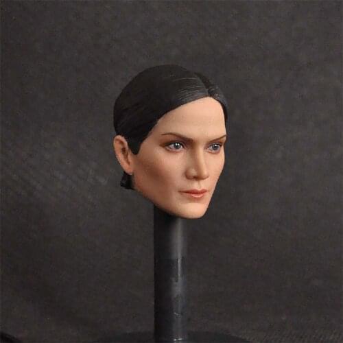 In stock 1/6 Mancotoys MC003 Female Agent The Matrix Trinity Head Carving Fit 12" Action Figure