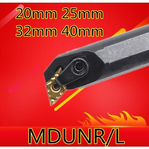1PCS S20R-MDUNR11 S25S-MDUNR15 S32T-MDUNR15 S40T-MDUNR15 MDUNL11 MDUNL15 20mm-40mm CNC Internal Turning tools
