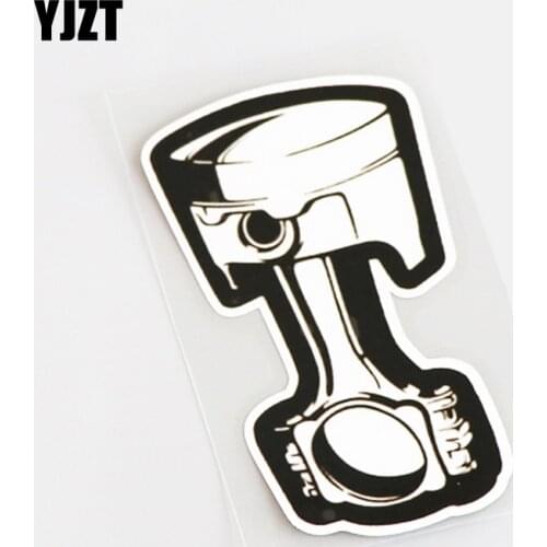 YJZT 5.8CM*11CM Fashion JDM Piston Drift Car-styling Decal Car Sticker PVC 13-0645