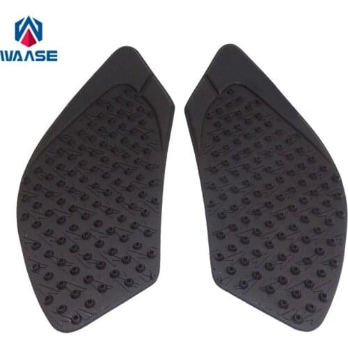 Waase Motorcycle Tank Pad Protector Sticker Decal Gas Knee Grip Tank Traction Pad Side For Kawasaki ZX-10R ZX10R 2008-2010