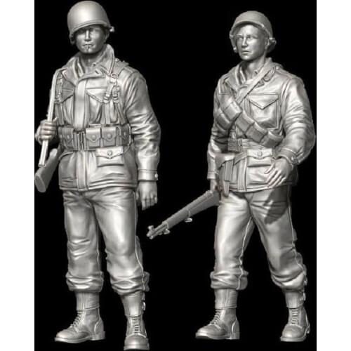 1/35 Resin Figure Model Kit Unassambled Unpainted 1082