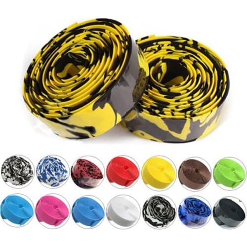1 Pair bike handle bandage High Quality Colorful Cycling Handle Belt Bike Bicycle Cork Handlebar Tape Wrap