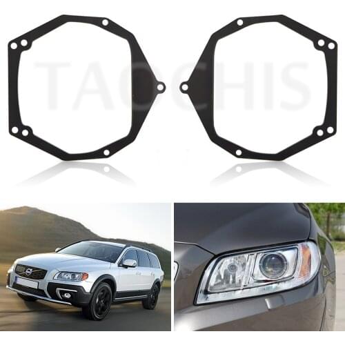 TAOCHIS Car-Styling Frame Adapter Module Bracket Transition for Volvo S80 XC70 2007-2016 Hella 3 5 Bi Xenon Projector Lens