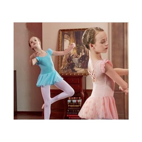 Ballet Dance Costume Girls sleeveless Sleeve Children Swan Lake Performance Ballet Tutu Kids Ballet Dancing Skirt dress