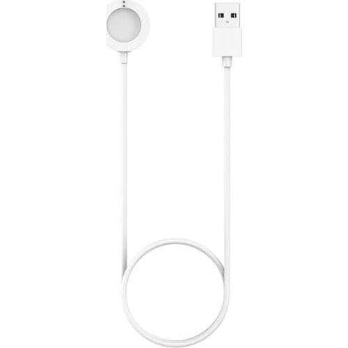White Magnetic Charging Cable Cord Charger for Fossil Gen 4/5 for Emporio Armani/Skagen Falster 2/Misfit Vapor 2 Watch