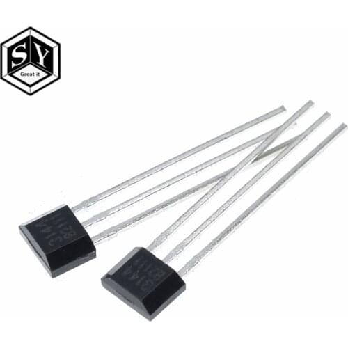 100pcs A3144 OH3144 Y3144 Hall Effect Sensor Brushless Electric Motor TO-92UA A3144EUA