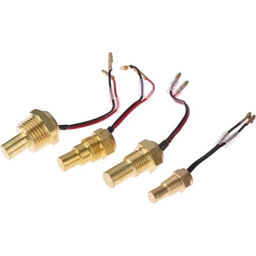 1PC Temp Sensor Sensor 50K Head Plug 10/14/16/21MM 12V/24V Car Truck Digital Water Temperature