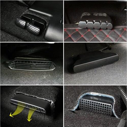 For Ford Edge Explorer Focus MK2 MK3 Kuga Escape Mondeo Fusion Floor AC Heat Air Conditioner Vent Outlet Grille Cover