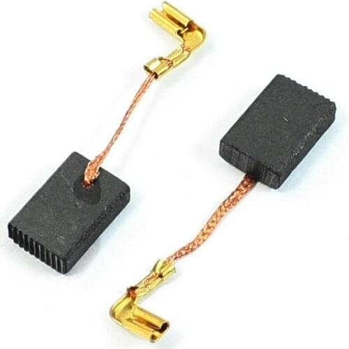 2Pcs 16mm x 11mm x 5mm Motor Electric Carbon Brushes for Makita 9553NB