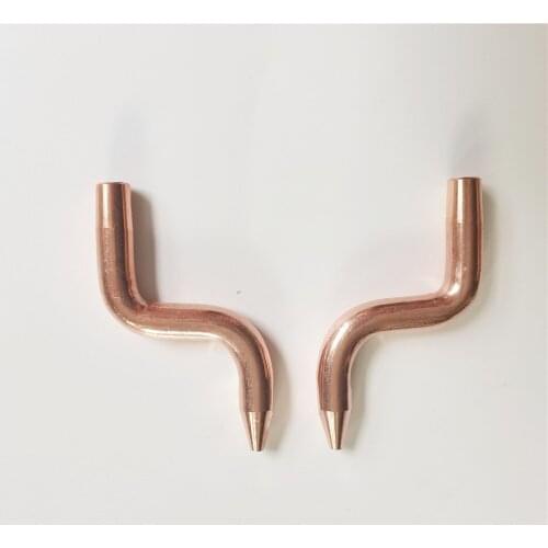2pcs 13x60x95mm Spot Welder Pneumatic Spot Welder Electrode Tip Chromium Zirconium Copper