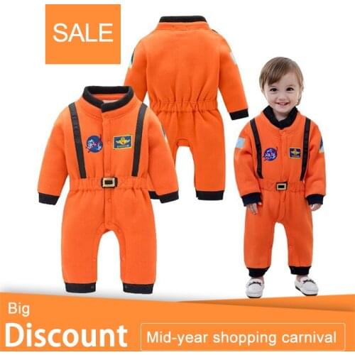 Baby Boys Astronaut Costumes Infant Halloween Costume for Toddler baby Boys Kids Space Suit Jumpsuit infantil fantasia