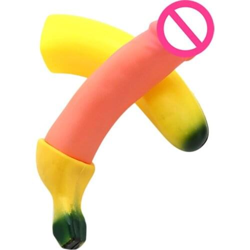 Spoof Newest Funny Joke Creative Stress Reliever Squirting Banana Toys For Party Adults Decompression Toys