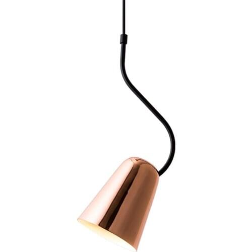 Nordic Luster Corner Small Pendant Lights Post Modern Study Restaurant Aisle Bedroom Bedside Pendant Lamps Bar Deco Fixtures