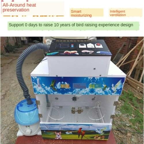 Parrot Birdling Intelligent Incubator Medium and Large Bird Thermostat Temperature and Humidity Controllable Wind Heat Ceramic