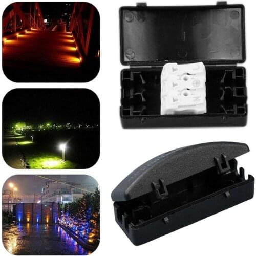 Universal ABS Plastic Junction Box Waterproof Dustproof Gland PG9 Way Electrical Cable IP68 3 Box Junction Outdoor Electric O9J9